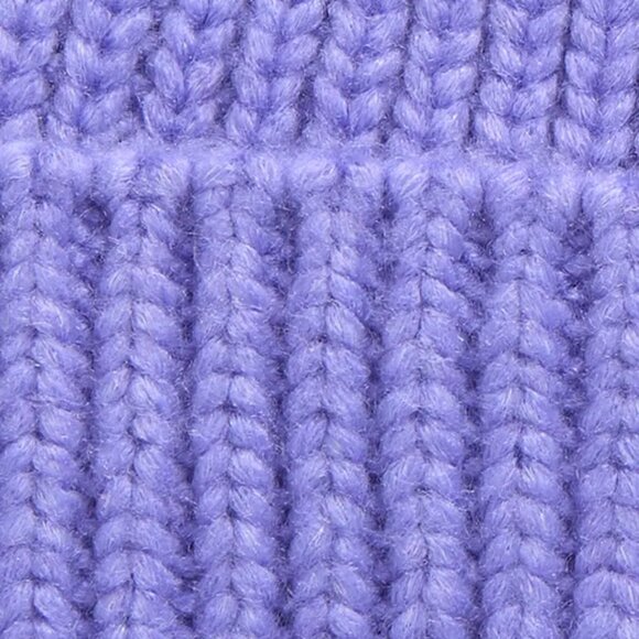 UGG Chunky Ribbed Beanie in Lupine Color - Picture 3 of 7